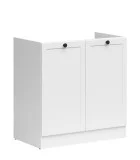 Sink cabinet JUNONA LINE DK2D/80/82 BRW white order